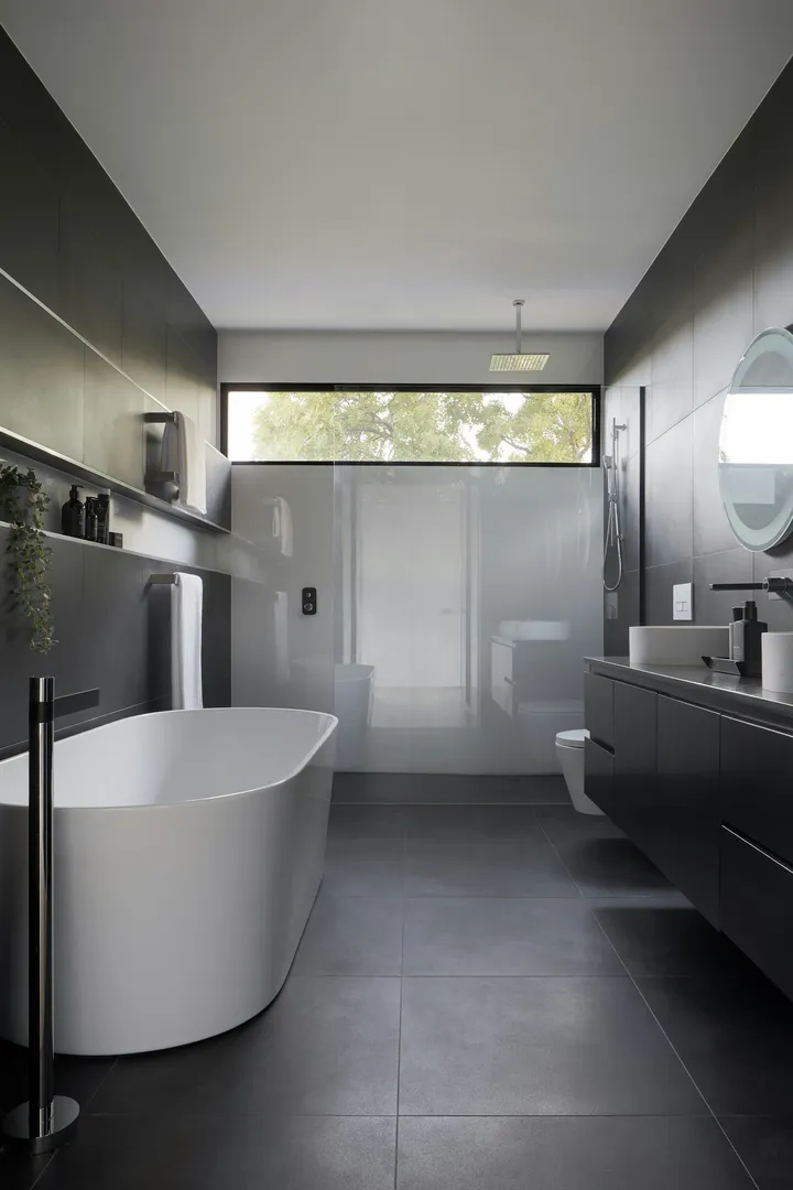 Master bedroom suite