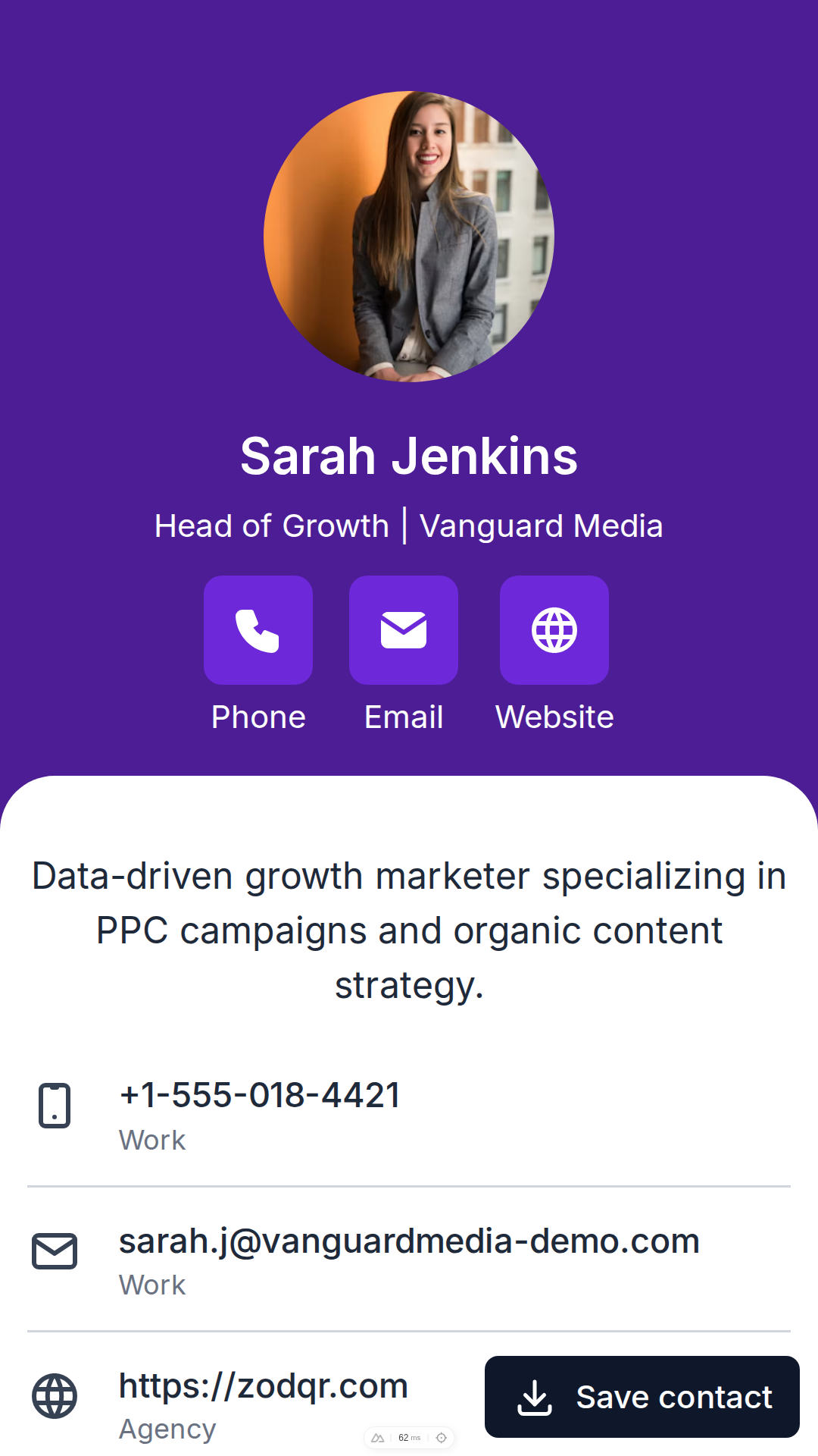 What is a Digital Business Card